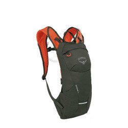 Osprey Katari 3 Backpack with Reservoir in Green Creek